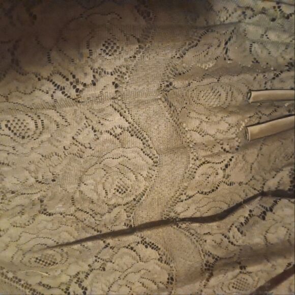 Jonathan Logan vintage black lace fit and flare formal party dress size 2 - Picture 8 of 14